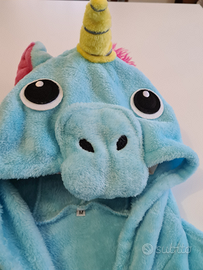 Felpa pile unicorno