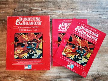 Dungeons and Dragons set base/exp/companion