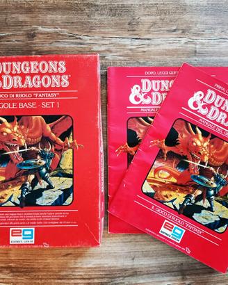 Dungeons and Dragons set base/exp/companion