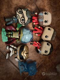 funko pop originali  in blocco 7 pz senza scatola 