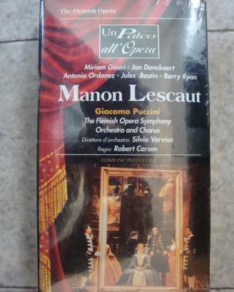 Manon Lescaut - o Puccini - Vhs - Un Palco