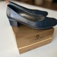 Scarpe décolleté Confort pelle blu