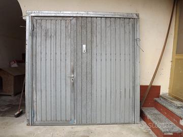 Portone Basculante Garage in Lamiera Zincata
