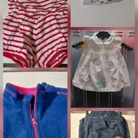 Lotto abbiglia mento bimba