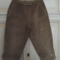 pantalone velluto al ginocchio