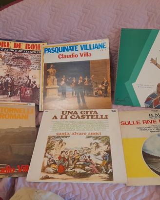 6 vinili 33 giri er core  de roma