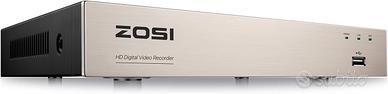 ZOSI 1080 8 Canali DVR (H.265+ ~ AHD/TVI/CVI/CVBS)