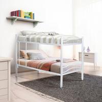 Letto a castello 2 in 1 bianco 80×190