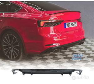 DIFFUSORE AUDI A5 SPORTBACK SLINE 17- LOOK RS5