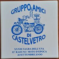 PIASTRELLA AMICI DI CASTELVETRO – MOTO - 2000
