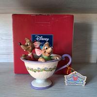 Ceramica Jaq E Gus Enesco Disney NUOVO