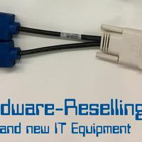 ORIGINALE HP DMS59 su 2x VGA SPLITTER Y ADATTATORE