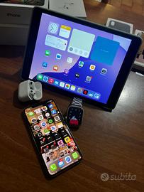 iphone 256gb+airpods+applewatch+tablet