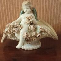 scultura in ceramica Amphor cecoslovacca primo 900