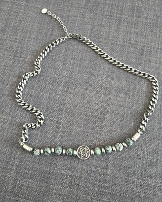 collana con stella di David
