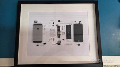 Quadro iphone se 2016 smontato