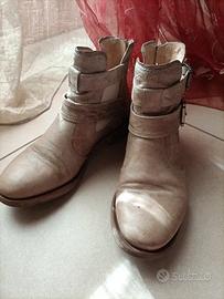 Stivaletti alla caviglia beige Nero Giardini 37