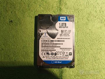 WD 1 TB 2,5" SATA disco rigido WD10JPVX-60JC3T1