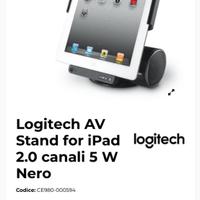 Supporto iPad con casse LOGITECH AV STAND