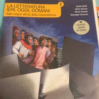 La letteratura ieri, oggi, domani 1 e 2