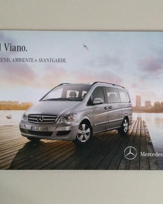 Depliant brochure Mercedes-Benz Viano - 2011