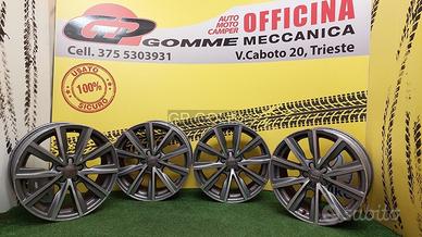 4 Cerchi Audi Originali 750x17 ET37 PCD 5X100