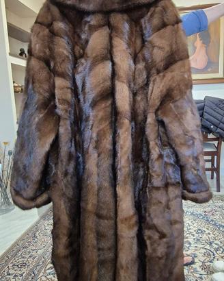 Cappotto di Pelliccia Visone vero