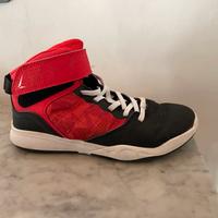 Scarpe basket bambino SE 100 nere e rosse