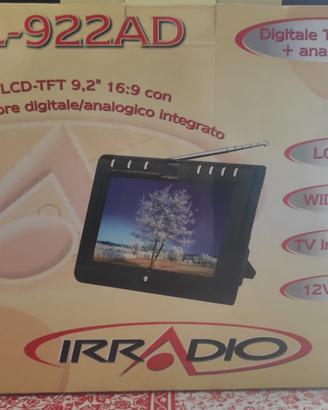 TV IRRADIO per essere usato come monitor portatile