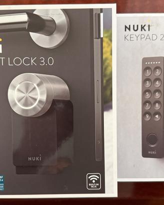 Nuki Smart Lock 3.0 + Nuki Keypad 2