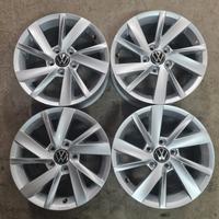 4 cerchi lega volkswagen golf 8 t-roc r16 lt5545