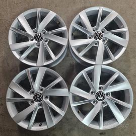 4 cerchi lega volkswagen golf 8 t-roc r16 lt5545