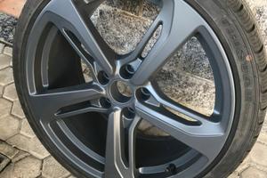 4 cerchi Audi originali “BLADE” 19” grigio opaco