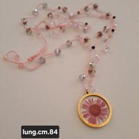 Collana perline vetro