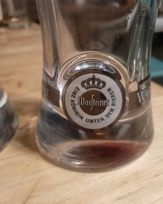 4 bicchieri birra warsteiner o.20