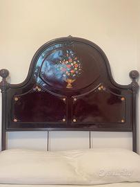 Letto antico in ferro battuto