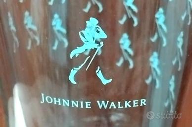 VECCHIO BICCHIERE MIXER WHISKY JOHNNIE WALKER
