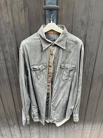 Camicia Burberry grigia