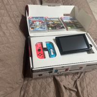 Nintento switch +3giochi