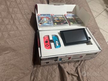 Nintento switch +3giochi