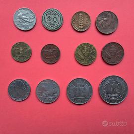 Monete Regno d'Italia (V.E. III) anni '10-1943