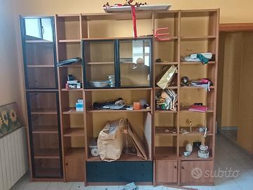 mobile per soggiorno - libreria