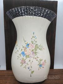 Vaso Vintage in Ceramica Artigianale di Deruta Ita