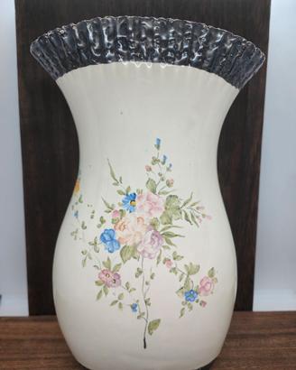 Vaso Vintage in Ceramica Artigianale di Deruta Ita