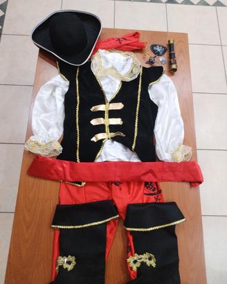 vestito di carnevale pirata