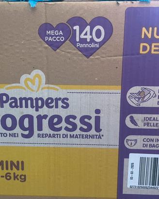 Pannolini pampers progressi 2 140
