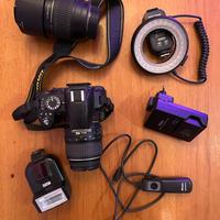 Nikon D3100 completo + accessori