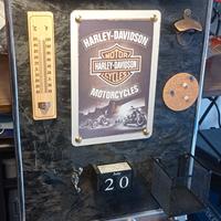 Quadro attaccapanni Harley Davidson