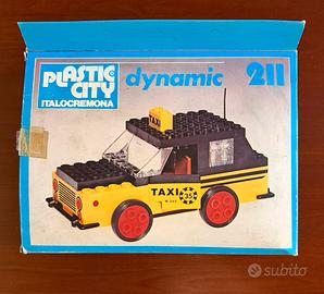 Plastic City Dynamic 211 Taxi completo vintage
