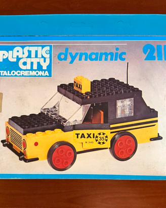Plastic City Dynamic 211 Taxi completo vintage